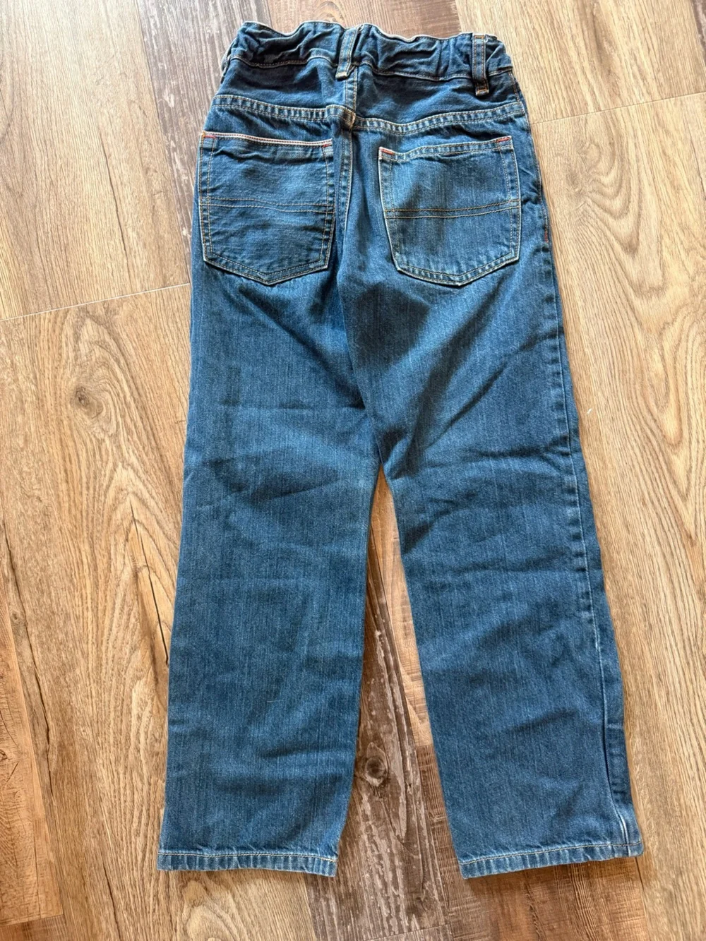 Mini Boden Straight-Leg Blue Denim Jeans